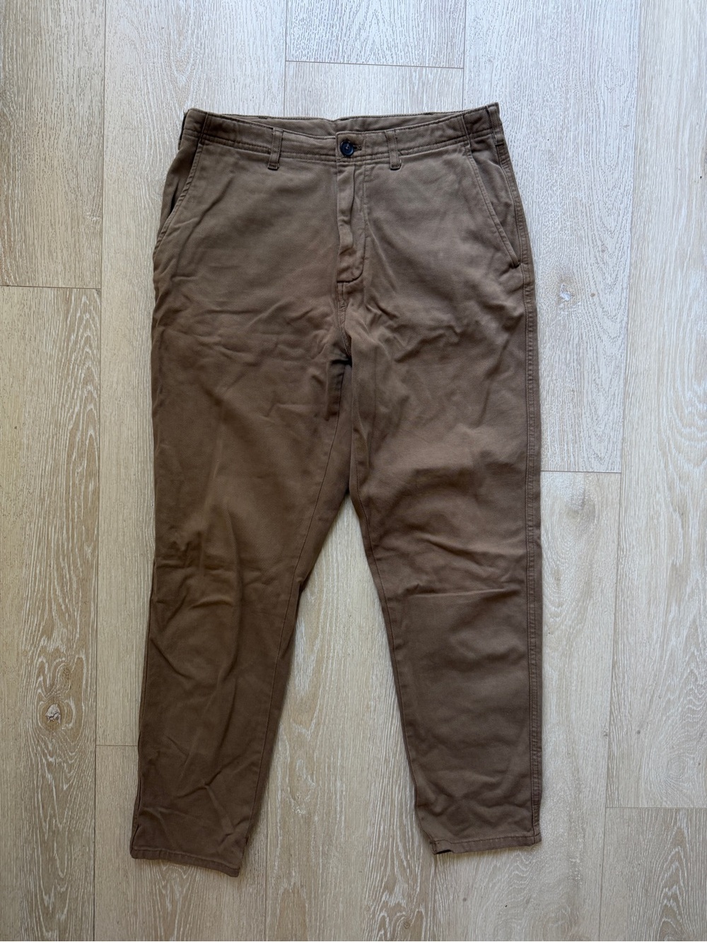 Zara Men's Brown Chino Trousers